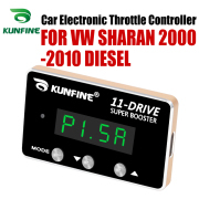 KUNFINE Car Electronic Throttle Controller Racing Accelerator Potent Booster For VW SHARAN 2000-2010 PETROL DIESEL