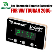 KUNFINE Car Electronic Throttle Controller Racing Accelerator Potent Booster For VW TOURAN 2005- After PETROL DIESEL