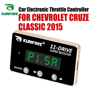 For CHEVROLET CRUZE CLASSIC 2015 KUNFINE Car Electronic Throttle Controller Racing Accelerator Potent Booster PETROL DIESEL