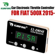 For FIAT 500X 2015- After KUNFINE Car Electronic Throttle Controller Racing Accelerator Potent Booster PETROL DIESEL