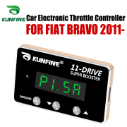 For FIAT BRAVO 2011- KUNFINE Car Electronic Throttle Controller Racing Accelerator Potent Booster After PETROL DIESEL