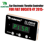 For FIAT DUCATO 4Y 2015- After KUNFINE Car Electronic Throttle Controller Racing Accelerator Potent Booster PETROL DIESEL
