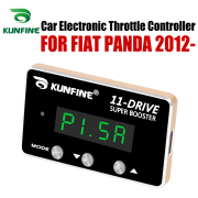 For FIAT PANDA 2012- After KUNFINE Car Electronic Throttle Controller Racing Accelerator Potent Booster PETROL DIESEL