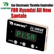 KUNFINE Car Electronic Throttle Controller Racing Accelerator Potent Booster For Hyundai All New Santafe PETROL DIESEL