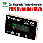 KUNFINE Car Electronic Throttle Controller Racing Accelerator Potent Booster For Hyundai IX25 PETROL DIESEL