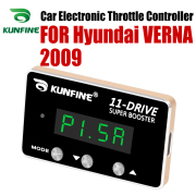 KUNFINE Car Electronic Throttle Controller Racing Accelerator Potent Booster For Hyundai VERNA 2009 PETROL DIESEL