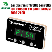 KUNFINE Car Electronic Throttle Controller Racing Accelerator Potent Booster For PORSCHE 911 CARRERA(996) 2000-2005 PETROL DIESEL