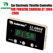 KUNFINE Car Electronic Throttle Controller Racing Accelerator Potent Booster For PORSCHE CARRERA GT 2004-2006 PETROL DIESEL