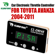 KUNFINE Car Electronic Throttle Controller Racing Accelerator Potent Booster For TOYOTA AVANZA 2004-2011 PETROL DIESEL