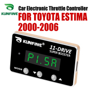 KUNFINE Car Electronic Throttle Controller Racing Accelerator Potent Booster For TOYOTA ESTIMA 2000-2006 PETROL DIESEL