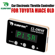 KUNFINE Car Electronic Throttle Controller Racing Accelerator Potent Booster For TOYOTA HIACE OLD PETROL DIESEL