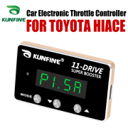 KUNFINE Car Electronic Throttle Controller Racing Accelerator Potent Booster For TOYOTA HIACE PETROL DIESEL