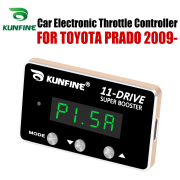 KUNFINE Car Electronic Throttle Controller Racing Accelerator Potent Booster For TOYOTA PRADO 2009- After PETROL DIESEL