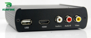 KUNFINE 12V-24V Car ISDB-T Digital TV Receiver Box Full One Seg With Two Tuner Antenna KF-V8008