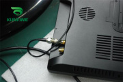 KUNFINE 2 Tuners 2 Antennas 10.1 Inch Full Segment Digital TV Receiver For Japan