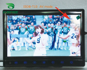 KUNFINE 2 Tuners 2 Antennas 10.1 Inch Full Segment Digital TV Receiver For Japan