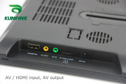 KUNFINE 2 Tuners 2 Antennas 10.1 Inch Full Segment Digital TV Receiver For Japan