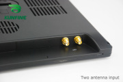KUNFINE 2 Tuners 2 Antennas 10.1 Inch Full Segment Digital TV Receiver For Japan