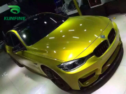 Car Styling Wrap Aurora Gold Car Vinyl film Body Sticker Car Wrap With Air Free Bubble For Vehiche Motorcycle1.52*20M/Roll