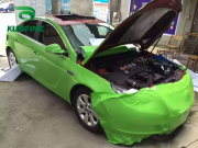 Car Styling Wrap Glossy Green Car Vinyl film Body Sticker Car Wrap With Air Free Bubble For Vehiche Motorcycle1.52*20M/Roll