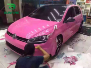 Car Styling Wrap Glossy Pink Car Vinyl film Body Sticker Car Wrap With Air Free Bubble For Vehiche Motorcycle1.52*20M/Roll