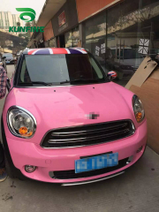 Car Styling Wrap Glossy Pink Car Vinyl film Body Sticker Car Wrap With Air Free Bubble For Vehiche Motorcycle1.52*20M/Roll