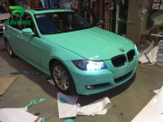 Car Styling Wrap Glossy Tiffany Bule Car Vinyl film Body Sticker Car Wrap With Air Free Bubble For Vehiche Motorcycle1.52*20M/Roll