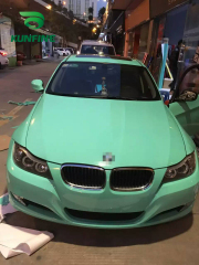 Car Styling Wrap Glossy Tiffany Bule Car Vinyl film Body Sticker Car Wrap With Air Free Bubble For Vehiche Motorcycle1.52*20M/Roll