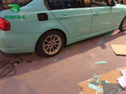 Car Styling Wrap Glossy Tiffany Bule Car Vinyl film Body Sticker Car Wrap With Air Free Bubble For Vehiche Motorcycle1.52*20M/Roll