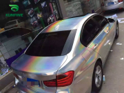 Car Styling Wrap Laser Chrome Car Vinyl film Body Sticker Car Wrap With Air Free Bubble For Vehiche Motorcycle1.52*20M/Roll