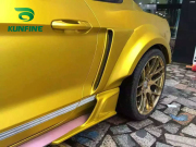 Car Styling Wrap Matt Ice Gold Car Vinyl film Body Sticker Car Wrap With Air Free Bubble For Vehiche Motorcycle1.52*20M/Roll