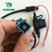 Auto Car Radio FM Antenna Signal Booster For Volkswagen male and female car FM signal amplifier Amp Amplifier 12V Signal Antenna