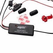 Car radio FM AM DAB+ antenna signal amplifier 3-in-1 Amplifier Fully compatible with AM FM DAB+ signals Wide frequency range 0~