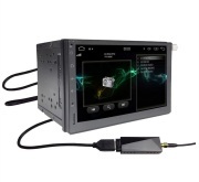 Universal Car DAB radio Tuner digital radio radio navigation APP control DAB European Digital Broadcasting