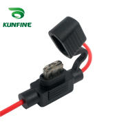 12V 24V Universal Metal Auto Car Radio FM Antenna Signal Booster Amp Amplifier for Marine Car Vehicle Signal Antenna Enhance