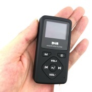 Universal Portable DAB Radio Pocket Digital DAB Radio Receiver Bluetooth Handfree MP3 Player with Rechargeable Battery Earphone