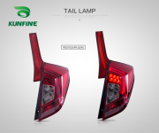 Car Tail Light Assembly For Honda Fit Jazz 2014-2017 Brake Light With Turning Signal Light Car led Tail light