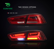 Car Tail Light Assembly For Mitsubshi Lancer/EVO 2008-2017 taillight Brake Light With Turning Signal Light Car led Tail light
