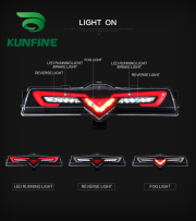 Car Tail Light Assembly For Toyota 86 LED Bumper 2012-UP Brake Light With Turning Signal Light Car led Tail light