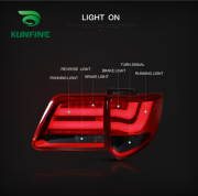 Car Tail Light Assembly For Toyota Fortuner 2012-2015 Brake Light With Turning Signal Light Car led Tail light