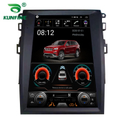 Android car stereo radio for Ford Mondeo 2012-2015 Automatic Air Conditioner GPS Navigation Head Unit Bluetooth Tesla screen