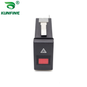 Car Double Flash Emergency Light Warning Hazard Light Switch For Audi 8D0 941 509H