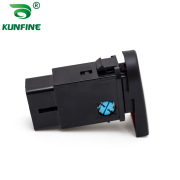 Car Double Flash Emergency Light Warning Hazard Light Switch For DAEWOO 9623 1858