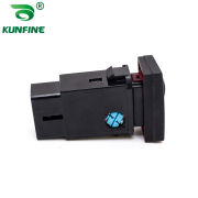 Car Double Flash Emergency Light Warning Hazard Light Switch For DAEWOO 9627 1614