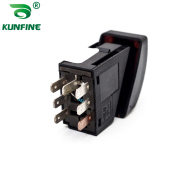 Car Double Flash Emergency Light Warning Hazard Light Switch For GM 124 1288