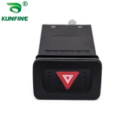 Car Double Flash Emergency Light Warning Hazard Light Switch For VW 1J0 953 235 C