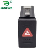 Car Double Flash Emergency Light Warning Hazard Light Switch For VW 3B0 953 235D