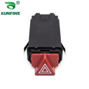 Car Double Flash Emergency Light Warning Hazard Light Switch For VW 3C0953509A