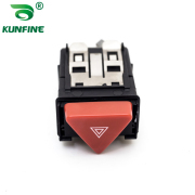 Car Double Flash Emergency Light Warning Hazard Light Switch For VW 6N0 953 235