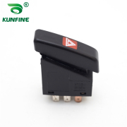 Car Double Flash Emergency Light Warning Hazard Light Switch For Opel 124 1665